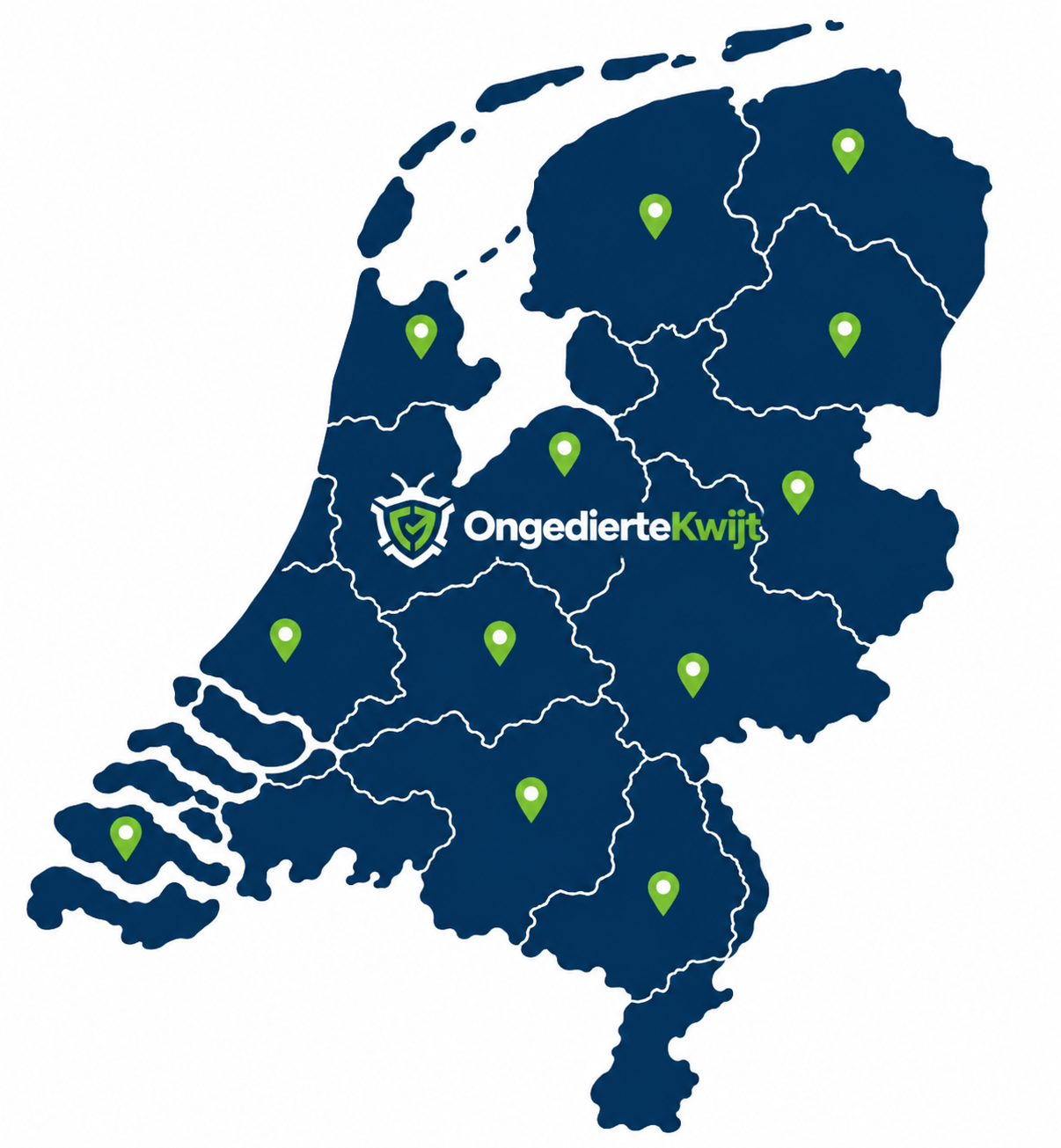 OngedierteKwijt - landelijke dekking met bestrijders in elke provincie